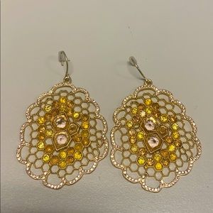 Chloe & Isabel Honeycomb statement earrings